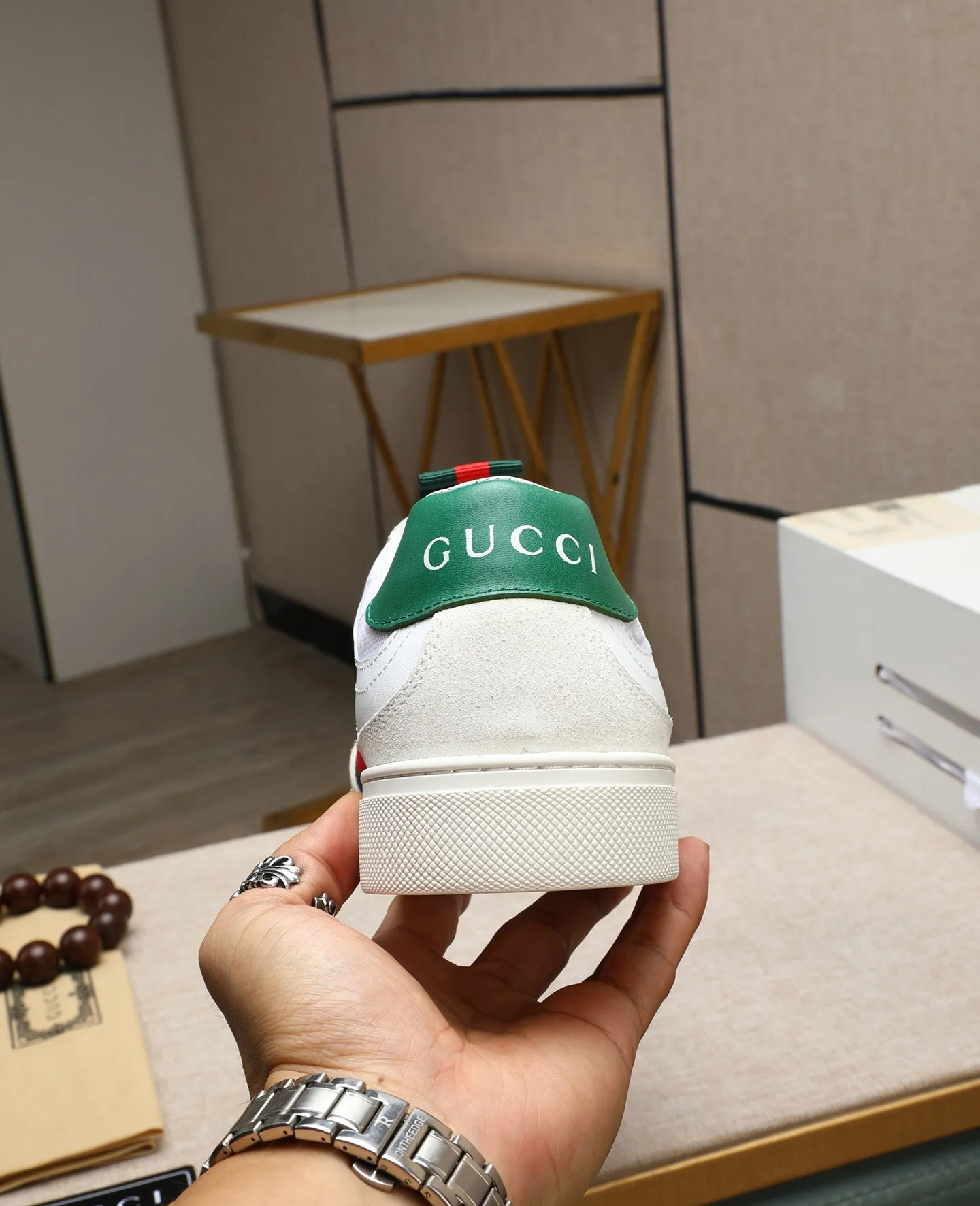 Men's men's shoes 💰440 GUCCI🔍🔍The latest model is on sale at the same time at the counter. Original calfskin imported from Italy, genuine leather lining, (high-end, noble, and classy) with exquisite workmanship. Sole: Original sole provided by the original factory, ⚠Exclusive double-layer movable molded sole super comfortable⚠, real shot 🎬The real thing is better🔍🔍"High quality·Follow the order" Code number 38-44